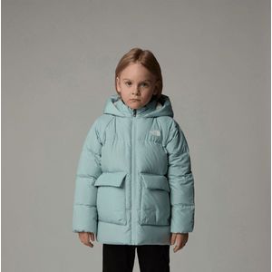 The North Face North-donsparka Met Fleecevoering Voor Kids Muted Pine unisex