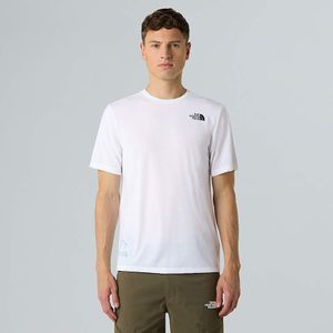The North Face Multiple Placement-t-shirt Met Print Voor Heren Tnf White male