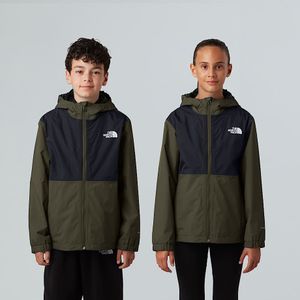 The North Face - Rain Zip-in-compatibel Jas - New Taupe Green - Voor Tieners