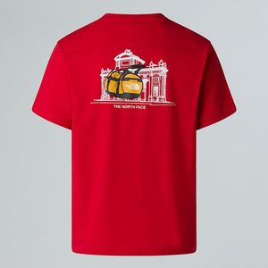 The North Face Uniseks Spain Relaxed-t-shirt Tnf Red male