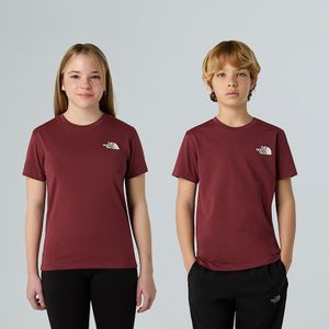 The North Face - Simple Dome - T-shirt - Sumac - Voor Tieners