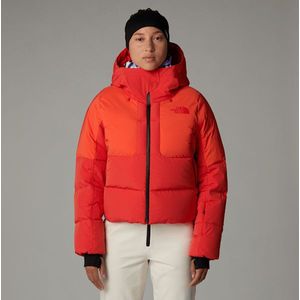 The North Face Cropped Cold Spell-donsjas Voor Dames Fiery Red-crimson Orange female