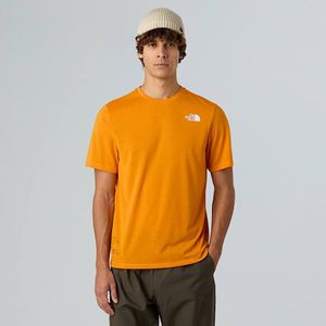 The North Face Multiple Placement-t-shirt Met Print Voor Heren Mushroom Ember male