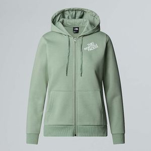 The North Face Blanca Peak-hoodie Met Volledige Rits Voor Dames Slate Moss female