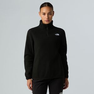 The North Face - Glacier-fleece - Tnf Black - Dames - Met Kwartrits