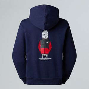 The North Face Uniseks Uk Relaxed-hoodie Summit Navy male