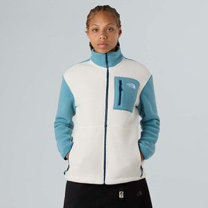 The North Face Yumiori-fleecejas Met Volledige Rits Voor Dames White Dune-algae Blue-midnight Petrol female