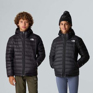 The North Face Aconcagua-donsjas Met Capuchon Voor Tieners Tnf Black-tnf White male