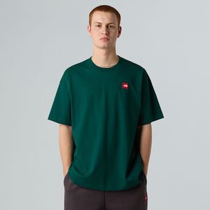 The North Face Red Box-t-shirt Voor Heren Hunter Green male