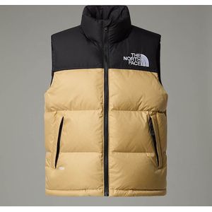 The North Face 1996 Retro Nuptse-bodywarmer Voor Tieners Khaki Stone male