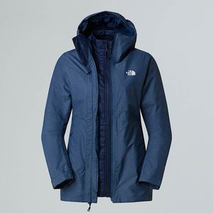 The North Face Hikesteller Triclimate 3-in-1-jas Voor Dames Shady Blue White Heather-summit Navy-npf female