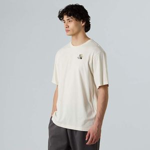 The North Face - Flower Dome - T-Shirt - White Dune - Relaxed Fit