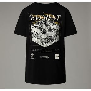 The North Face Topografisch-t-shirt Voor Dames Tnf Black female