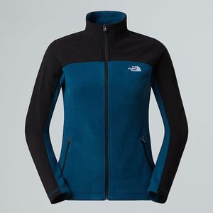 The North Face Emilia Delta Fleece-jas Voor Dames Midnight Petrol-tnf Black female
