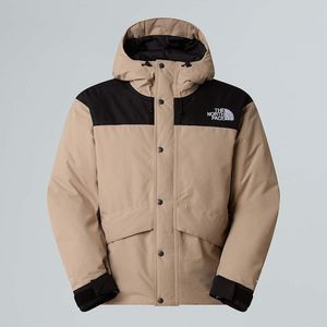 The North Face Uniseks Mountain-donsjas Mushroom Grey-tnf Black male