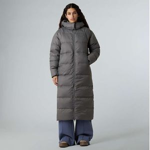 The North Face - Hydrenalite City Long Down Hooded Parka - Lange Jas - Grijs