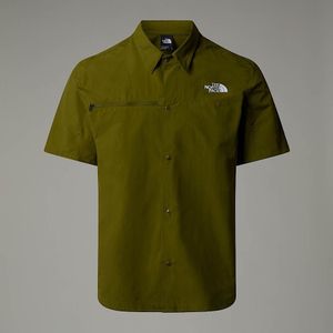 The North Face Inpakbaar Overhemd Voor Heren Forest Olive male