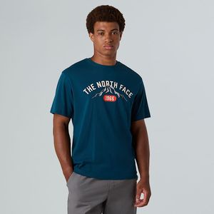 The North Face - Varsity T-shirt - Midnight Petrol - Heren