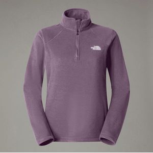 The North Face Emilia-fleece Met Kwartrits Voor Dames Dusk Purple-tnf White female