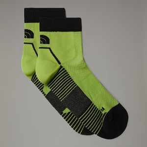 Trail Run - Kwart Sokken - Zwart - Ademend - Compressie