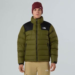 The North Face Massif-donsjas Voor Heren Forest Olive-tnf Black male