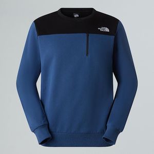 The North Face Light Tech New Peak-sweatshirt Voor Heren Shady Blue-tnf Black male