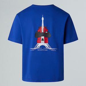 The North Face Uniseks Fance Relaxed-t-shirt Tnf Blue male