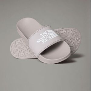 The North Face Base Camp Iii-badslippers Voor Dames Moonstone Grey-tnf White female