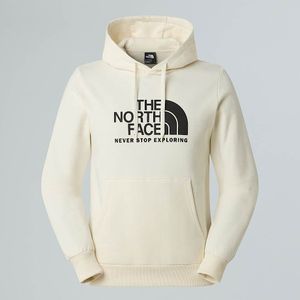 The North Face New Peak-hoodie Voor Heren White Dune-tnf Black male