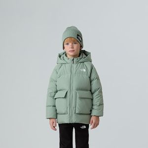 The North Face - North - Donsparka - Slate Moss - Met Fleecevoering Voor Kids