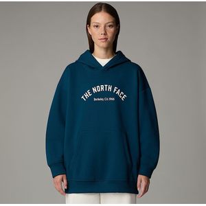 The North Face Varsity Hoodie Met Print Voor Dames Midnight Petrol female