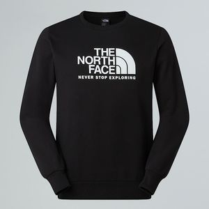 The North Face New Peak-sweatshirt Voor Heren Tnf Black-tnf White male