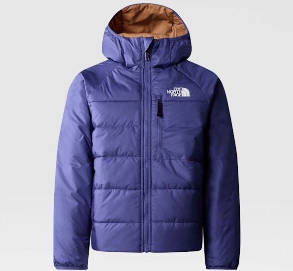 The North Face Reversible Perrito-jas Voor Jongens Cave Blue-almond Butter male