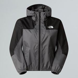 The North Face Lifestyle-shelljas Voor Dames Smoked Pearl-tnf Black female