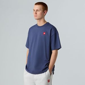 The North Face Red Box-t-shirt Voor Heren Lunar Blue male
