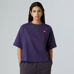 The North Face Boxy Red Box-t-shirt Voor Dames Eternal Purple female