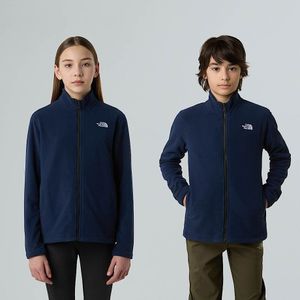 The North Face Zip-in-compatibel Glacier-fleece Voor Tieners Summit Navy male