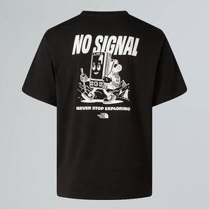 The North Face Uniseks No Signal Relaxed-t-shirt Tnf Black male