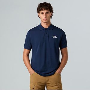 The North Face Piquet-poloshirt Voor Heren Summit Navy male