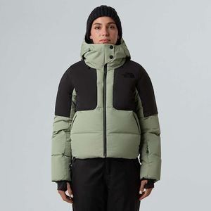 The North Face - W Cold Spell Cropped Down Jacket - Groen - Dames