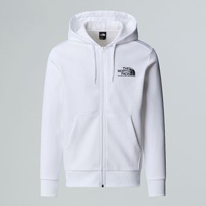 The North Face Blanca Peak-hoodie Met Volledige Rits Voor Heren Tnf White male