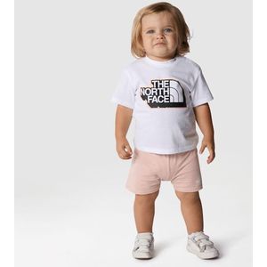 The North Face Katoenen Zomersetje Voor Baby's Pink Moss-tnf White unisex