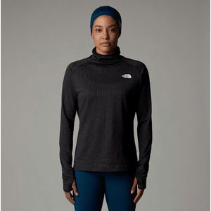 The North Face Flex Warm-top Met Trechterhals Voor Dames Tnf Black Light Heather female