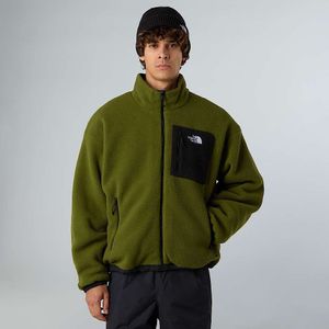 The North Face Omkeerbare Yumiori-fleecejas Voor Heren Tnf Black-woodland Green male