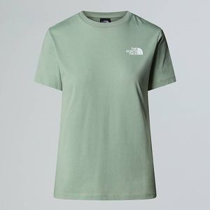 The North Face Blanca-t-shirt Voor Dames Slate Moss female