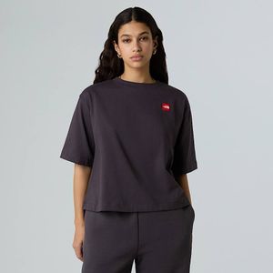 The North Face Boxy Red Box-t-shirt Voor Dames Obsidian female