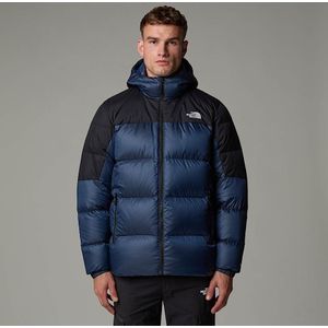 The North Face Diablo 2.0-donsjas Met Capuchon Voor Heren Estate Blue Black Heather-tnf Black male