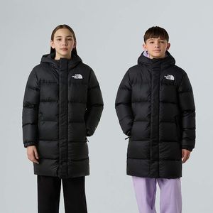 The North Face Nuptse Long-parka Voor Tieners Tnf Black-tnf Black male