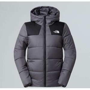 The North Face Geïsoleerde Massif-parka Voor Dames Smoked Pearl-tnf Black female