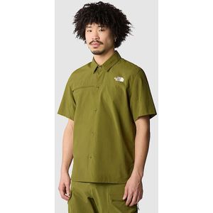 The North Face Inpakbaar Overhemd Voor Heren Forest Olive-npf male